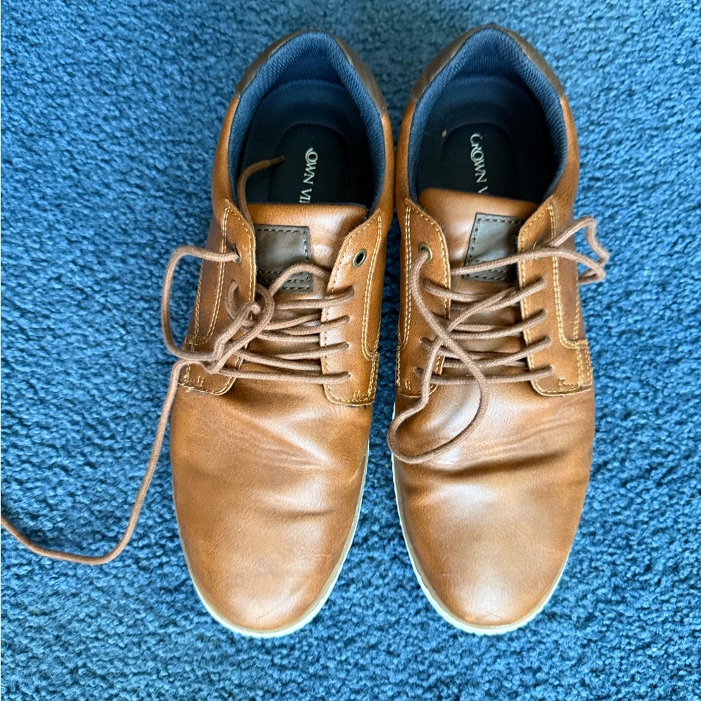 Crown Vintage Tan Oxfords